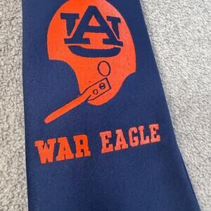 Auburn Tigers War Eagle Neck Tie Navy Blue Orange SEC Polyester